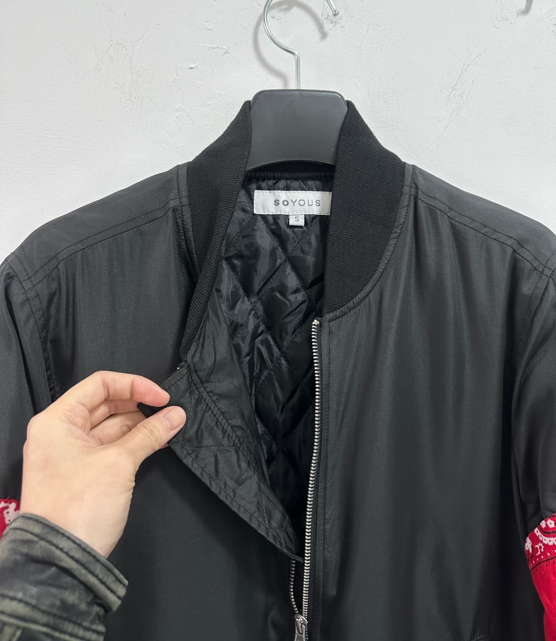 SOYOUS red bandana point ma-1 상품이미지3