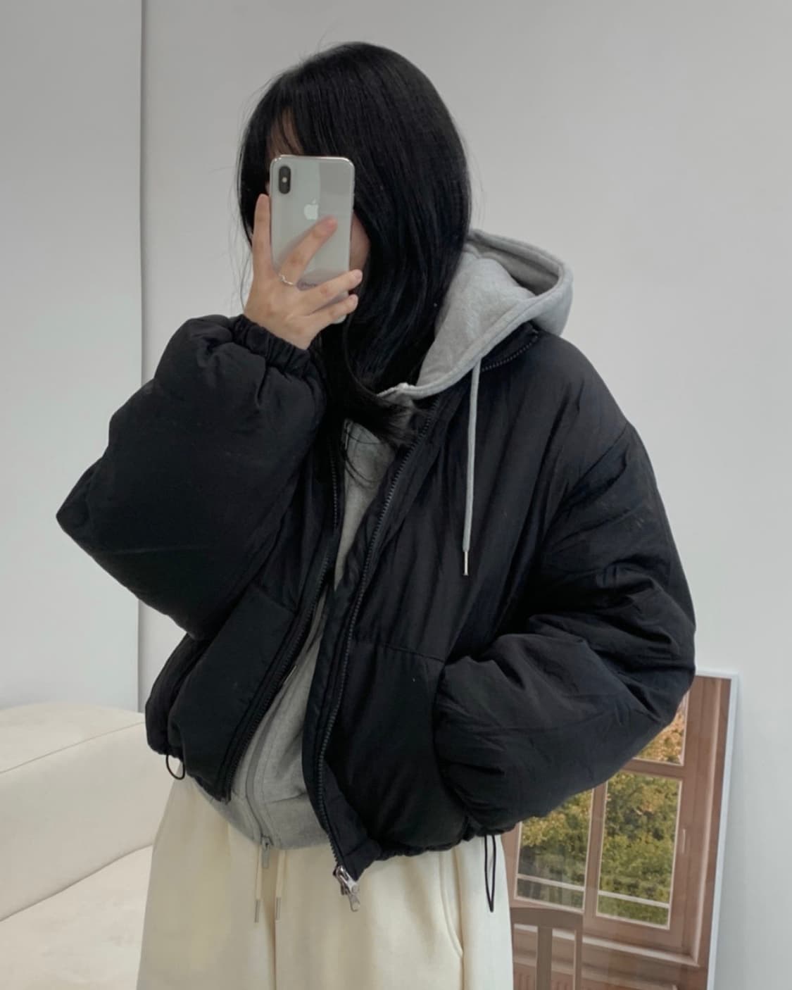 투웨이 숏패딩  상품이미지1