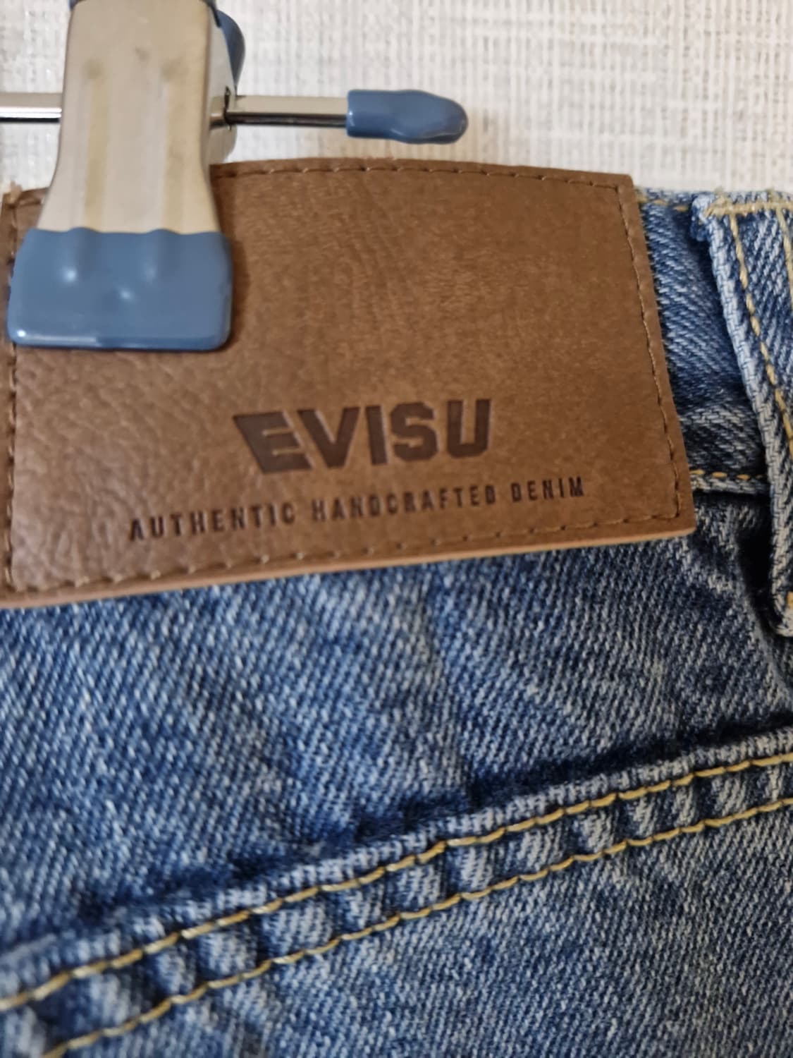 EVISU 에비수 청바지 백포켓 데님 크롭진 34 상품이미지3