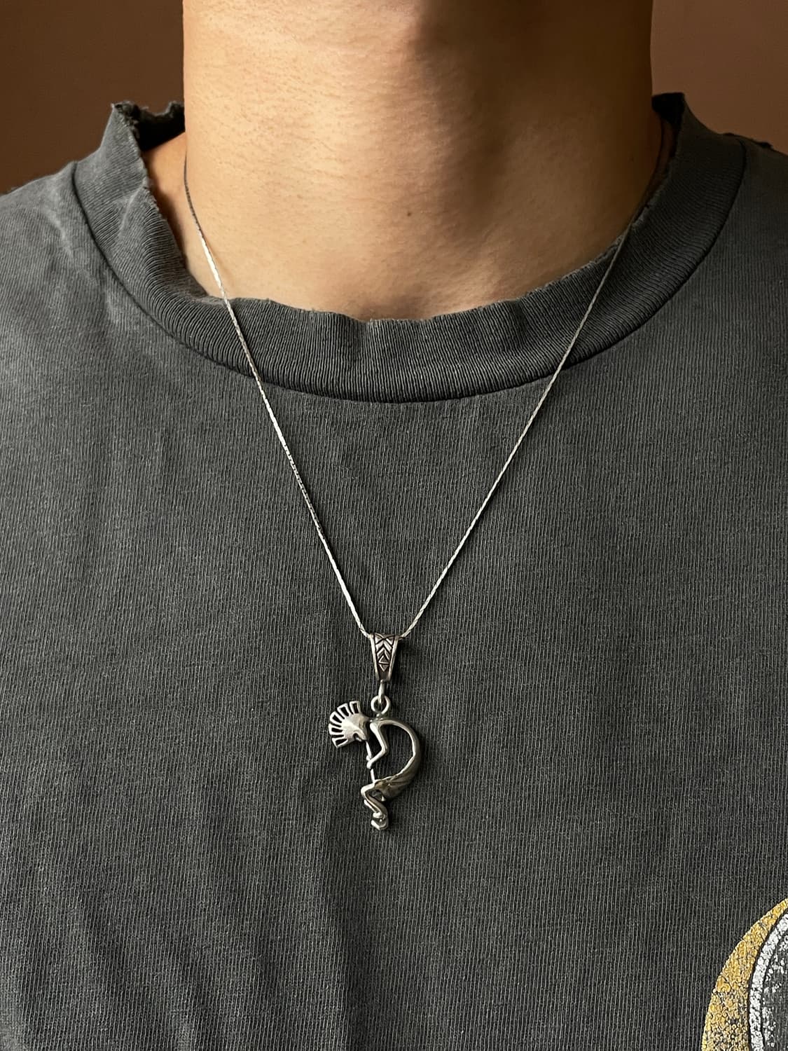 Vintage Silver Kokopelli Pendant 상품이미지3