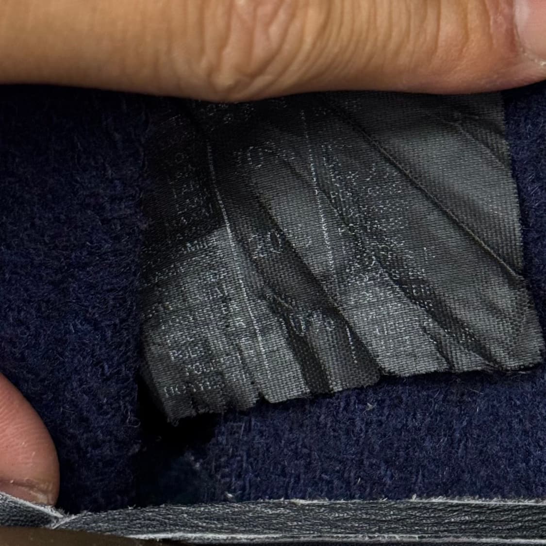 80s Gloverall 글로버올 떡볶이 더플 코트 블랙 와치 라이닝 상품이미지7