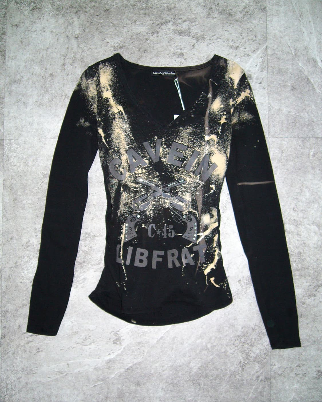 GHOST OF HALEM  Black Top 상품이미지1
