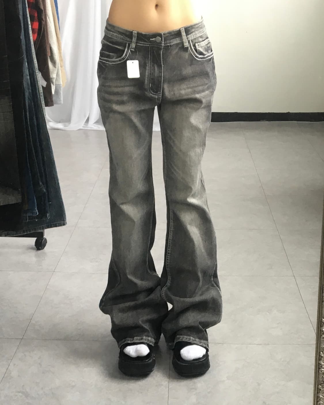 Washing denim pants 상품이미지1