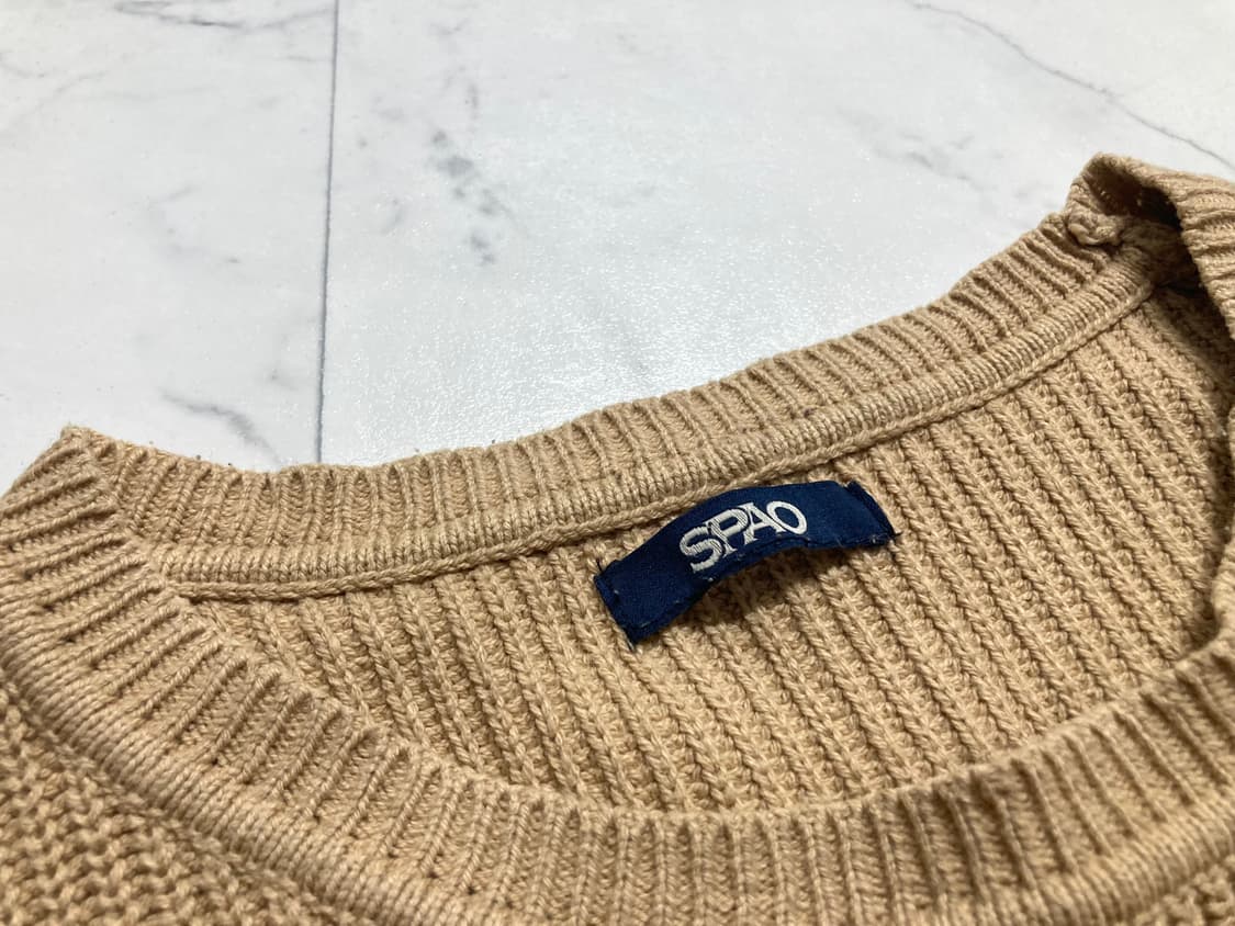 스파오 워셔블 하찌 니트 스웨터 105-110 상품이미지4