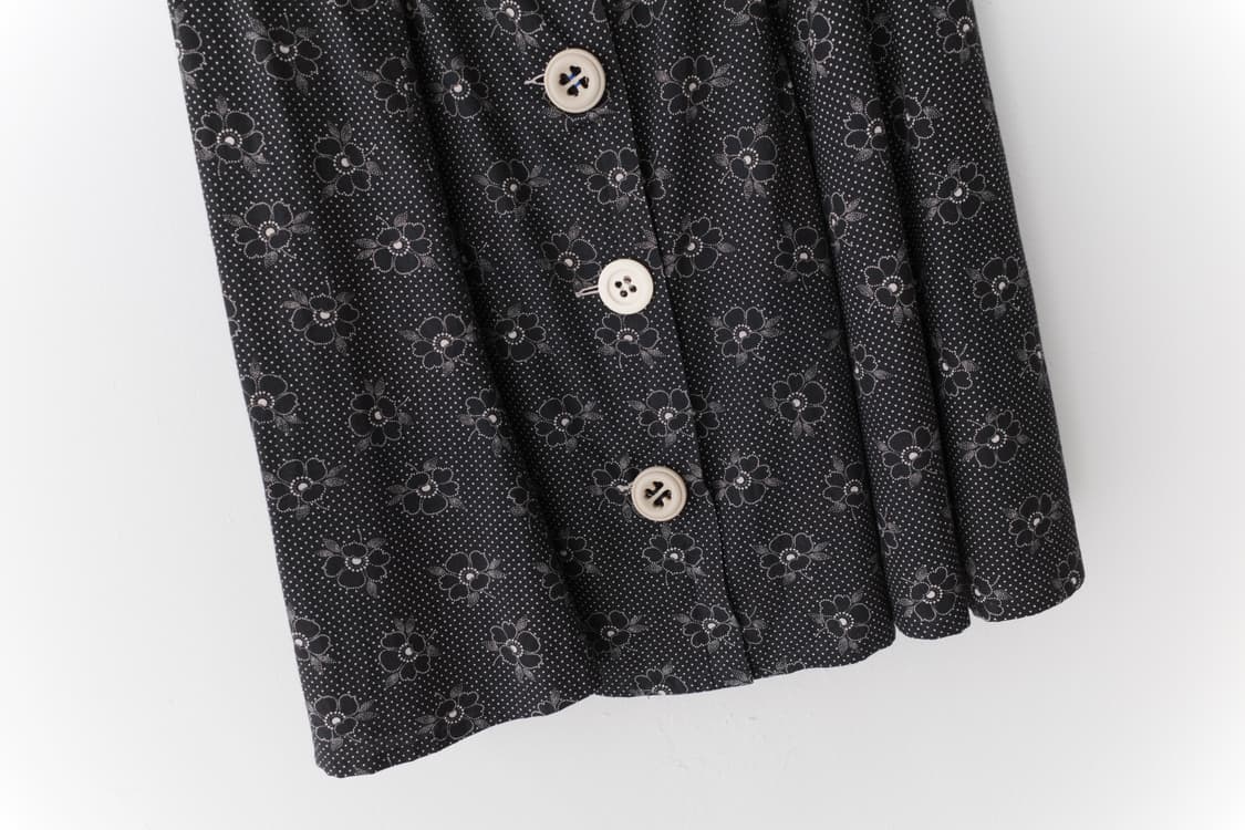 flower button skirt 상품이미지4