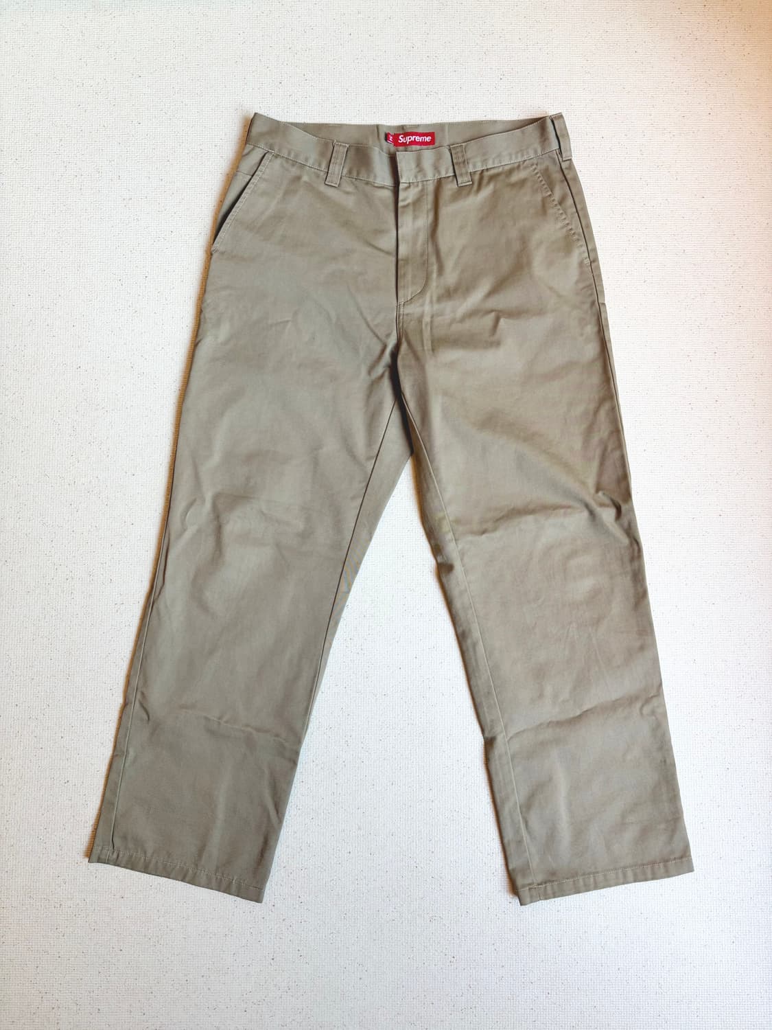 [34] 슈프림 워크 치노 팬츠 상품이미지1