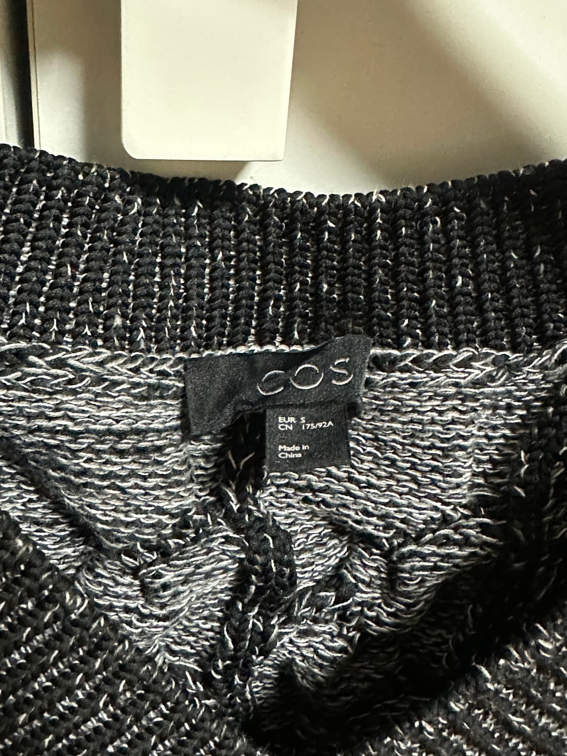 코스 케이블 니트 베스트 S 상품이미지3