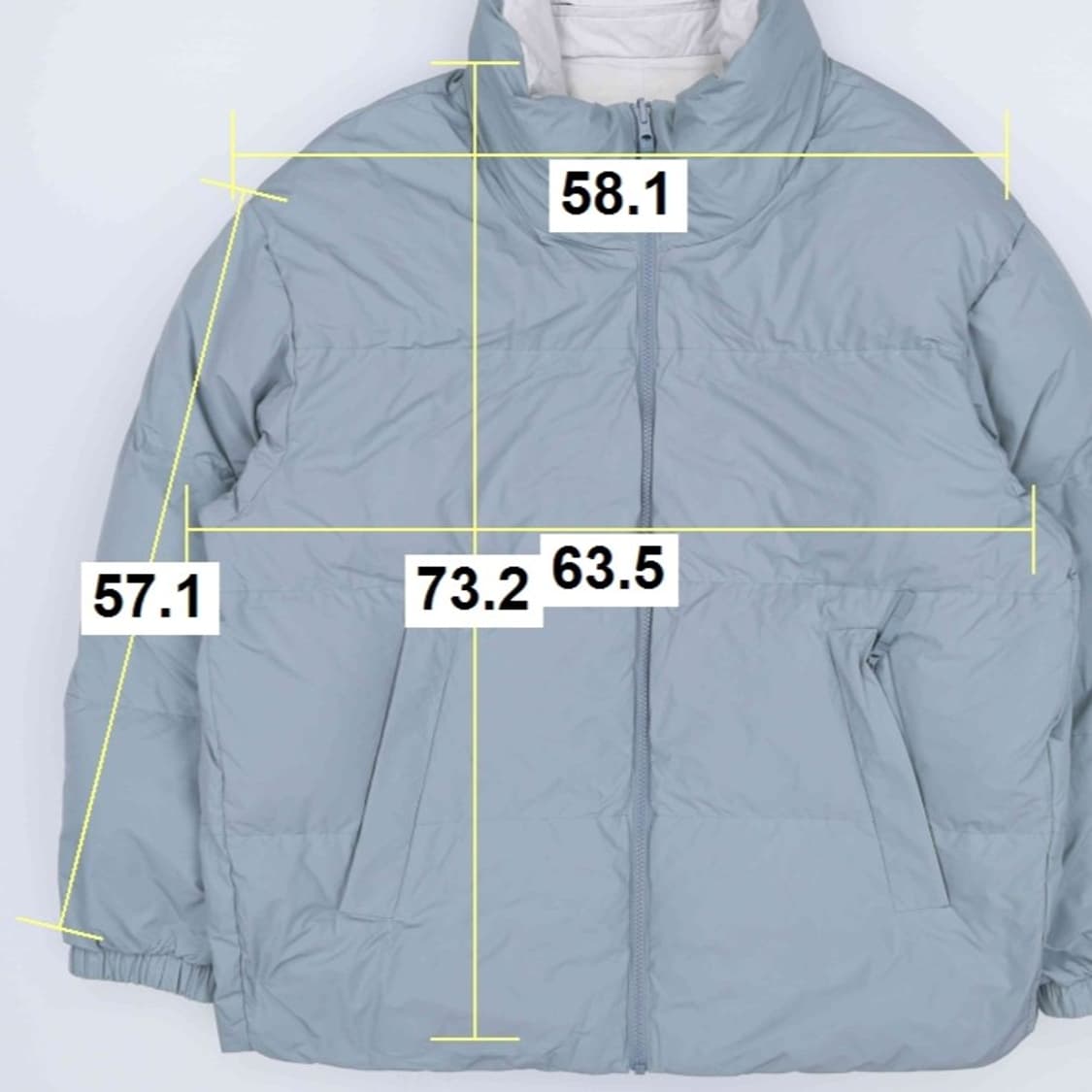 110 K2 케이투 씬에어 턴 리버시블 양면 구스다운 패딩 자켓 3945 상품이미지8