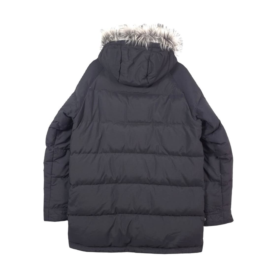 아디다스 오리지널스 퍼후드 다운패딩 블랙 3XL 상품이미지2