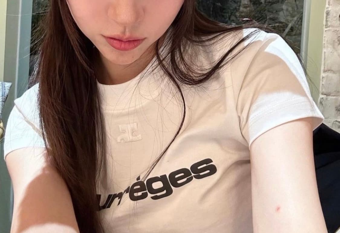 꾸레쥬 반팔티셔츠 상품이미지3