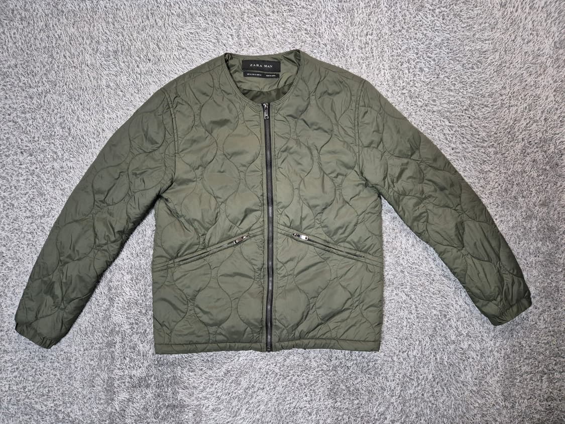 ZARA MAN 남성 경량 퀄팅 패딩 자켓 M 상품이미지1
