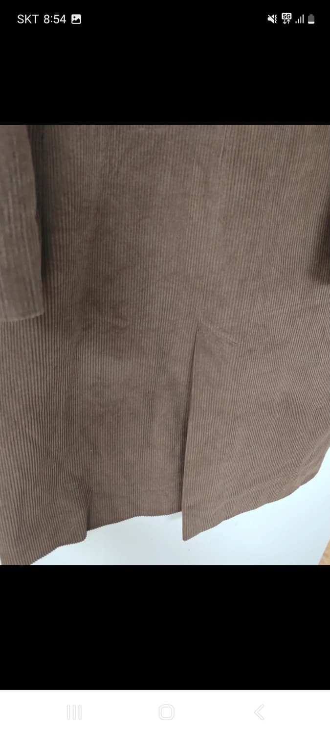 코듀로이 오버핏 롱자켓 프리사이즈 상품이미지4