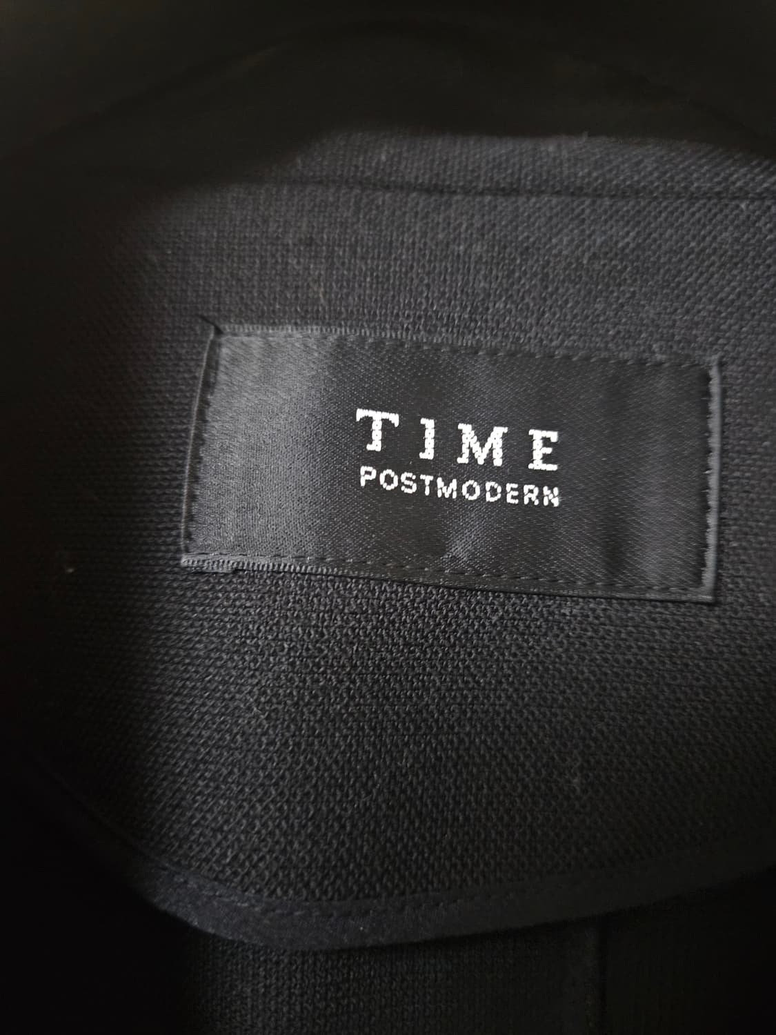 타임 TIME 블랙 자켓 상품이미지2