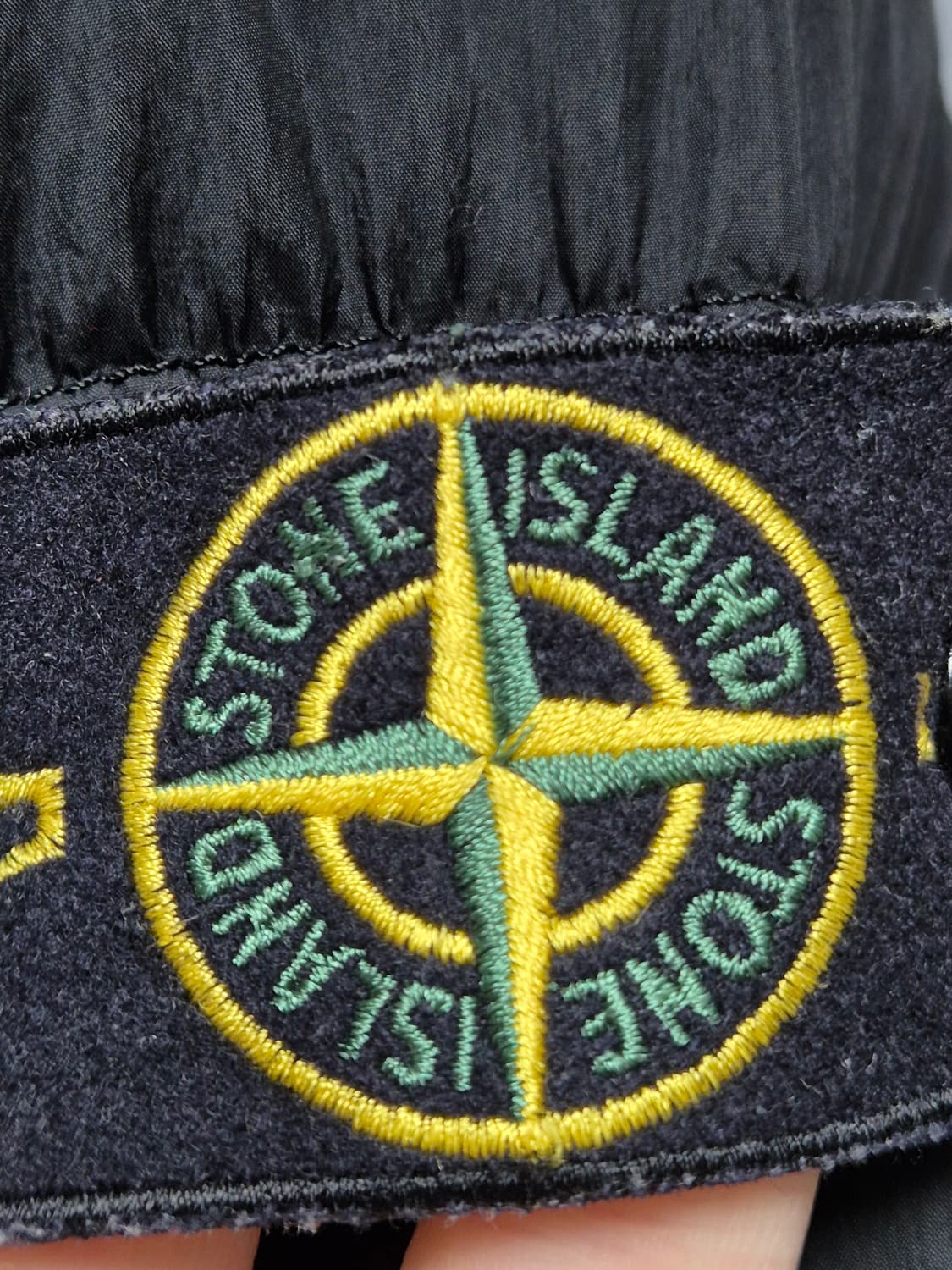 백화점판 17FW-95-M 스톤아일랜드 우원재 크링클랩스 패딩 블랙 상품이미지4