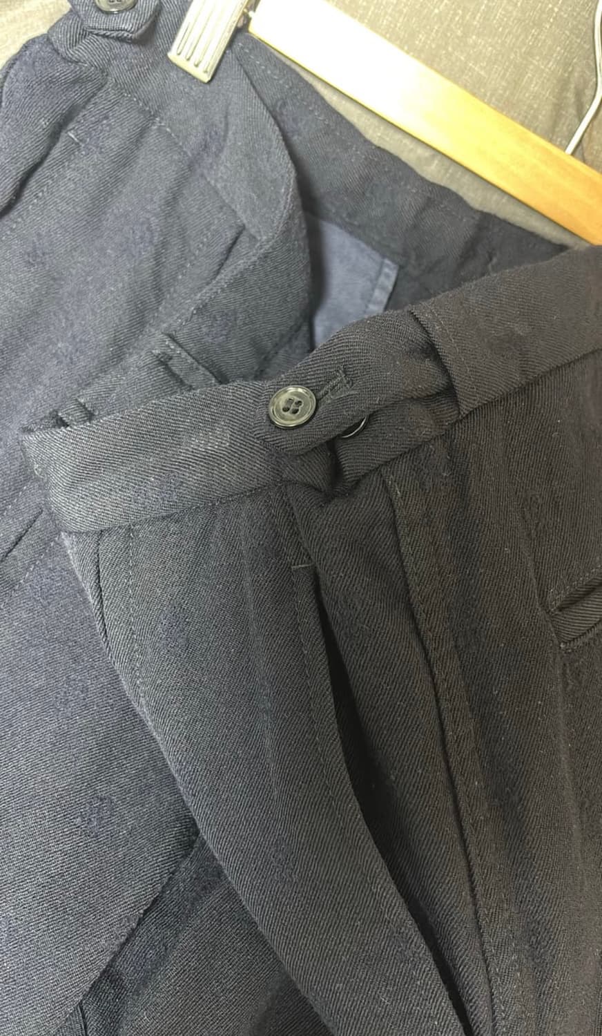 꼼데 자수디테일 바지 상품이미지5