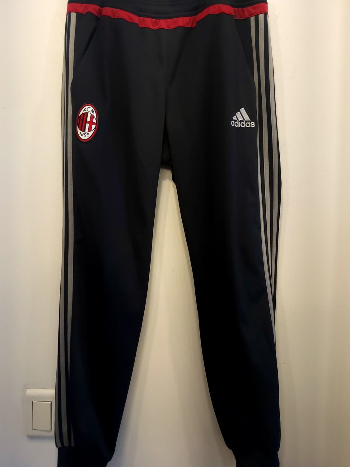 아디다스 AC Milan 삼선 츄리닝 팬츠/ M 상품이미지2