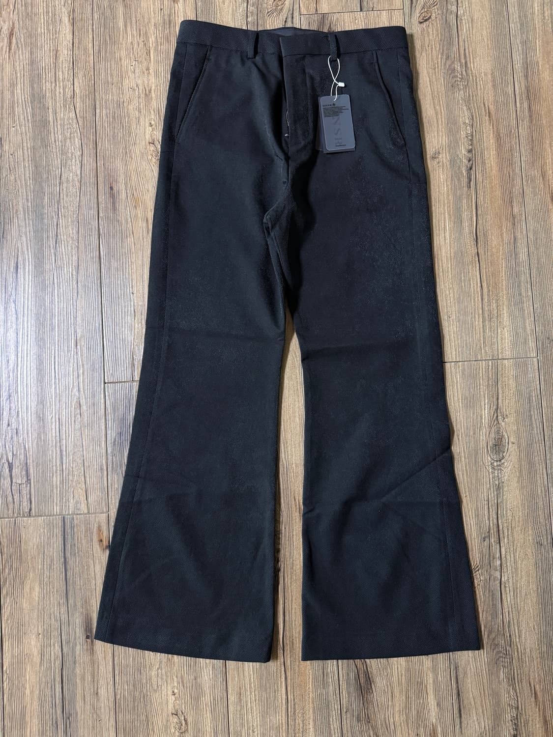 DNSR 디앤에스알 트윌 플레어 팬츠 블랙 L 상품이미지2