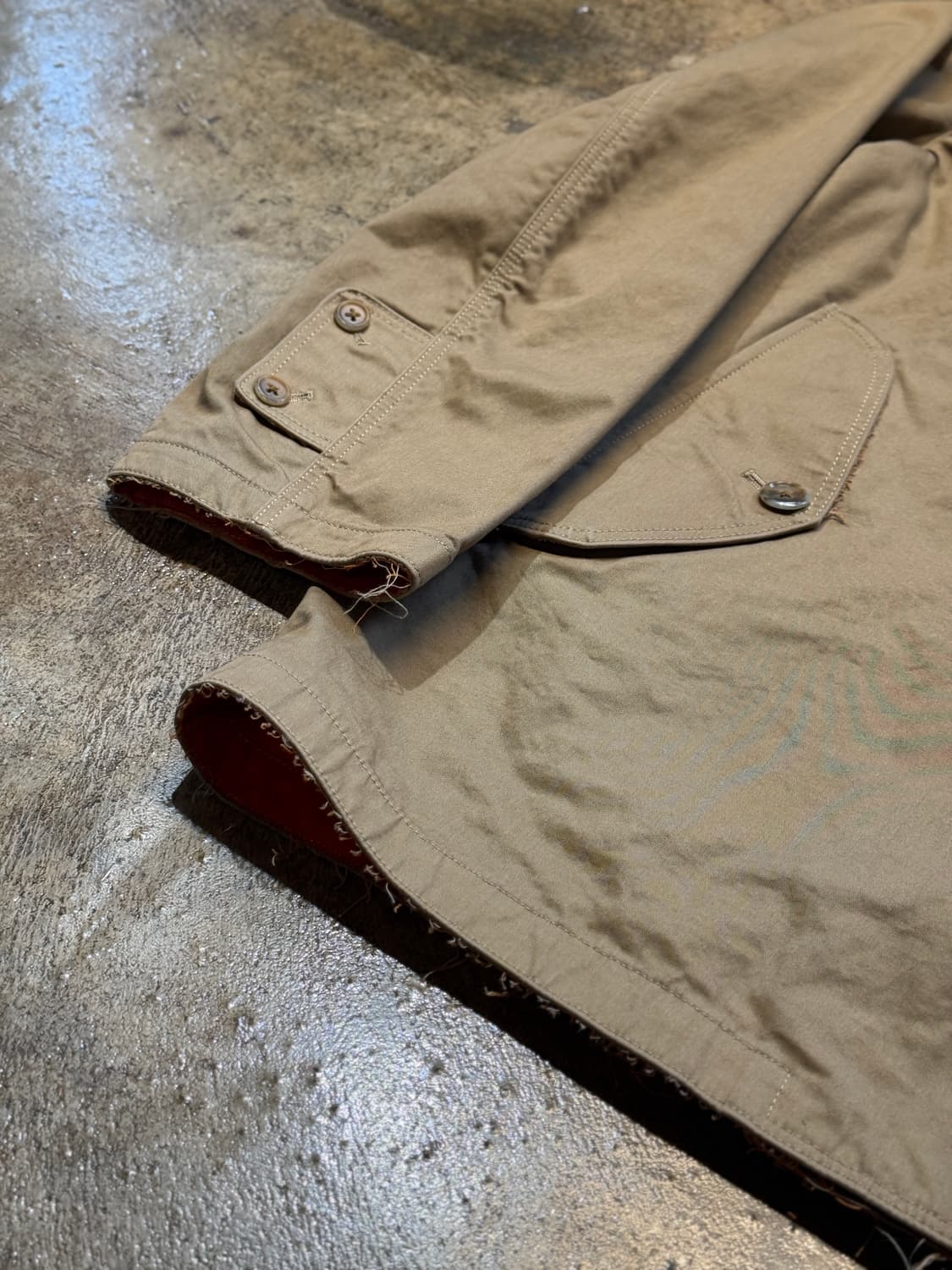 44-66 ) SOUTIENCOL Double Breasted Coat 상품이미지4