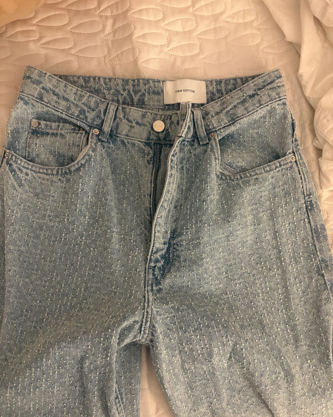 H&M 펀칭 청바지 38  상품이미지1