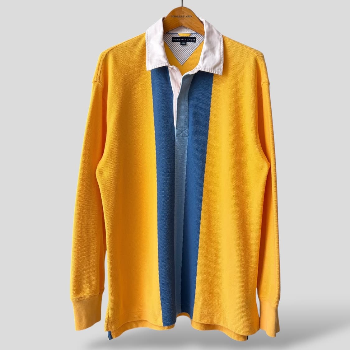 (L)타미힐피거 피케폴로 긴팔티셔츠 상품이미지1