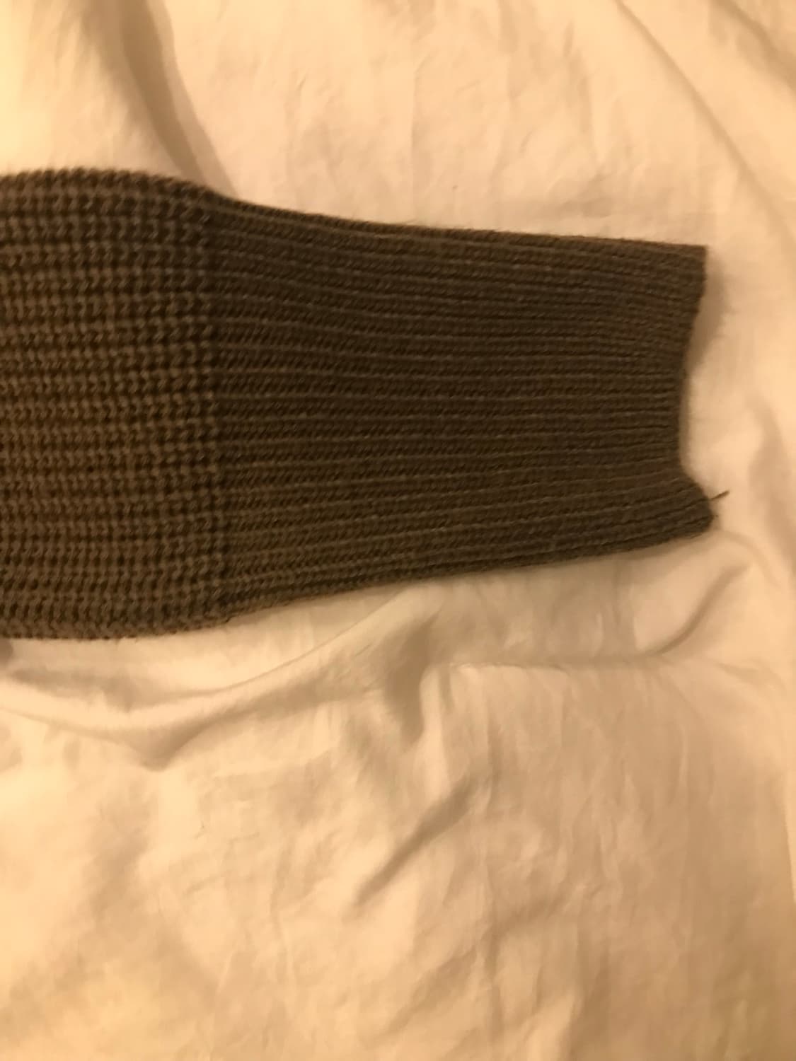 브라운 니트 가디건 상품이미지3