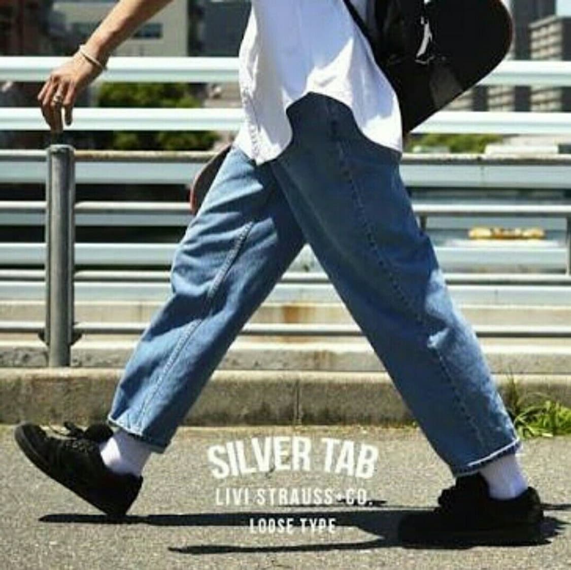 2000‘s 리바이스 실버탭 배기 크롭진 상품이미지10