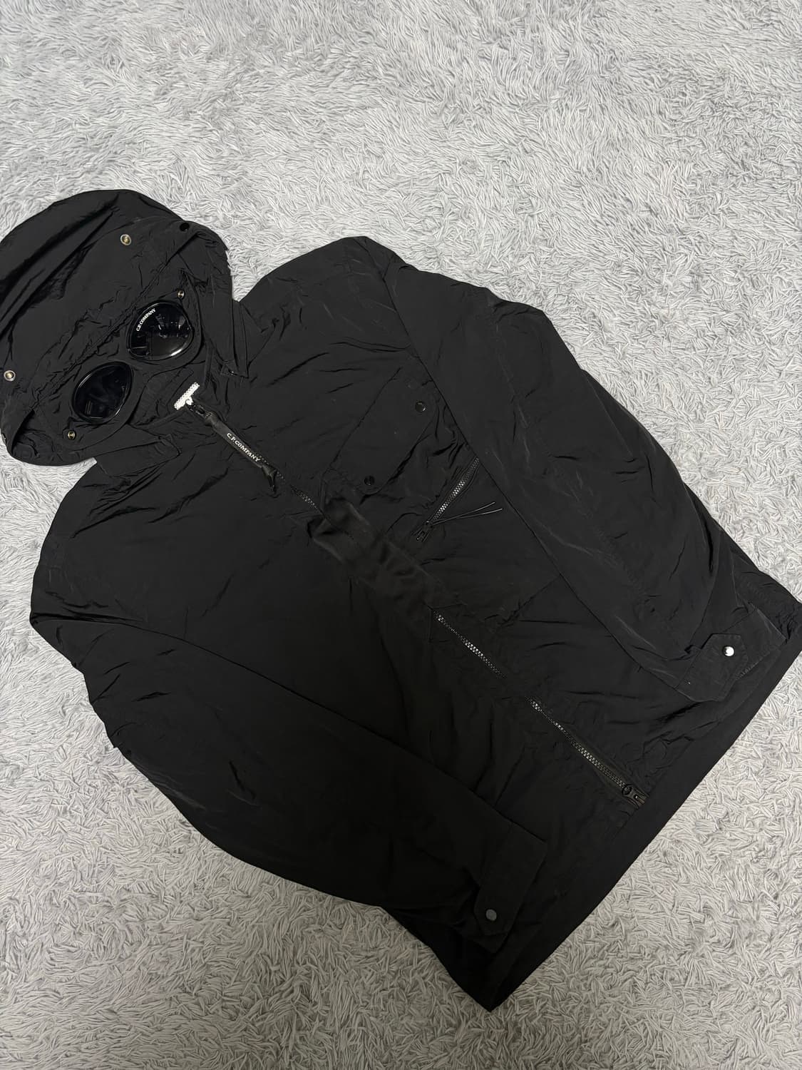 CP컴퍼니 고글 후드 오버셔츠 자켓 상품이미지1