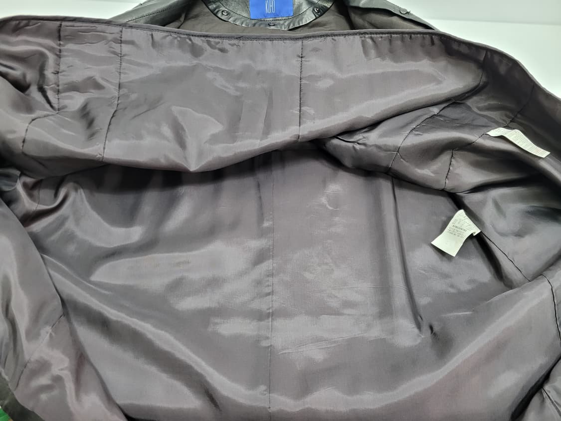 KUHO 구호 양가죽 롱자켓 레더 코트 / 여 85-94-160 
 상품이미지8