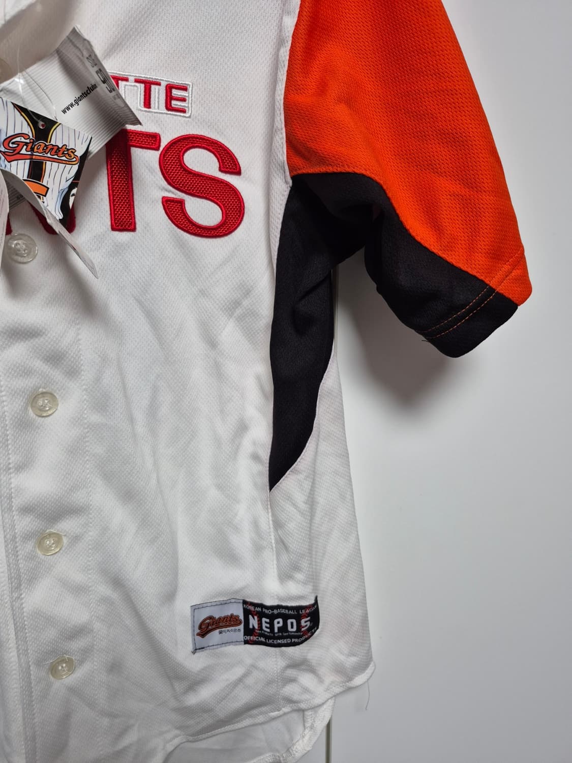 롯데자이언츠 유니폼 90사이즈 이대호 마킹 새상품 팝니다  상품이미지3