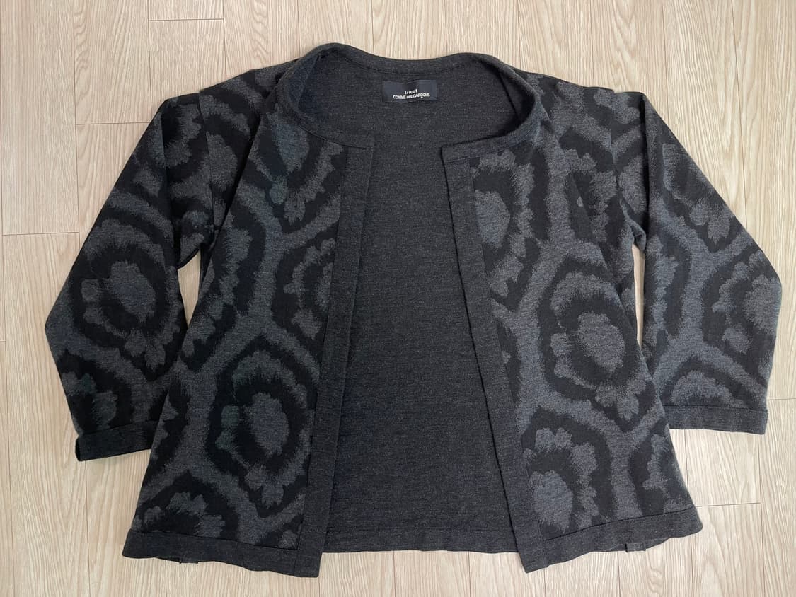 꼼데가르송 트리콧 오픈 가디건 상품이미지3