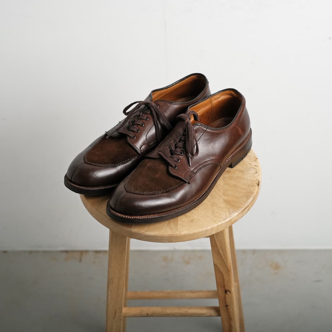 알든 별주모델 9.5D사이즈 V팁 더비 크롬악셀 리버스 샤무아 상품이미지3