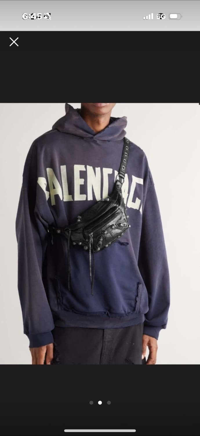 발렌시아가 르카골 맨 미디엄 벨트백 상품이미지2