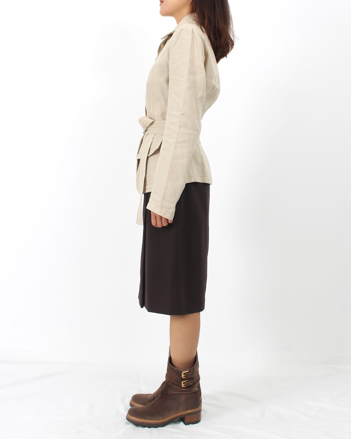 막스마라 막스 앤 코 린넨 스티치 자수 자켓 상품이미지10