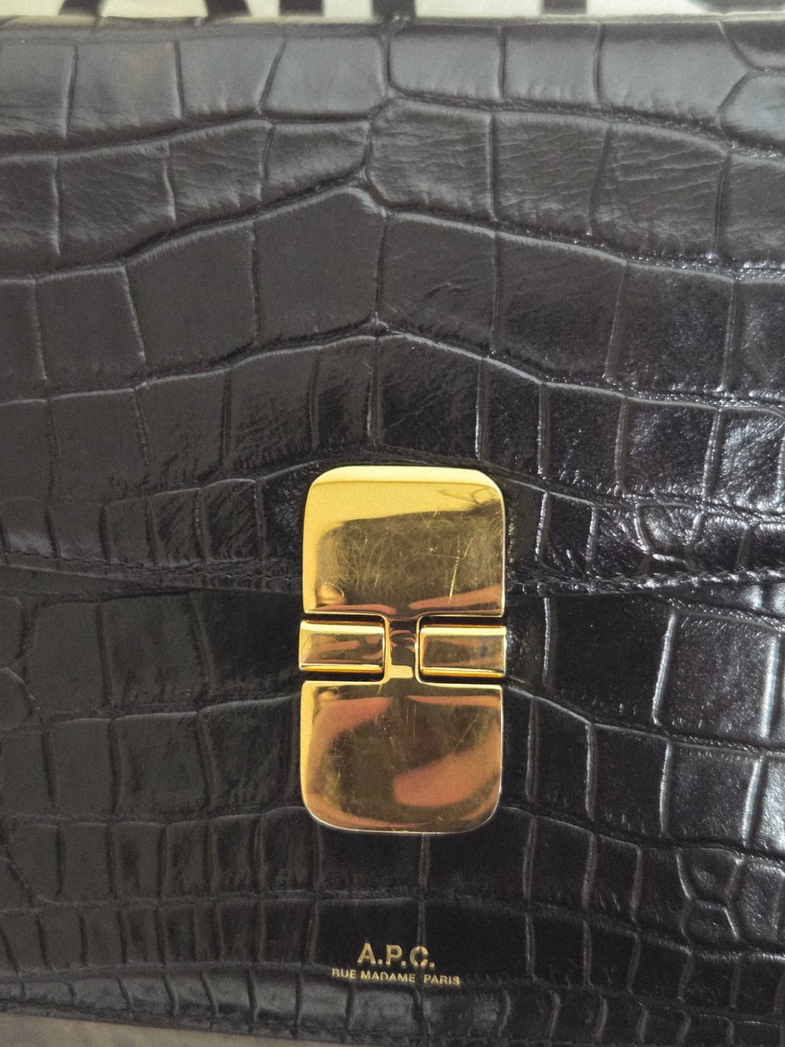 아페쎄 그레이스백 크록 블랙 느와르 상품이미지4