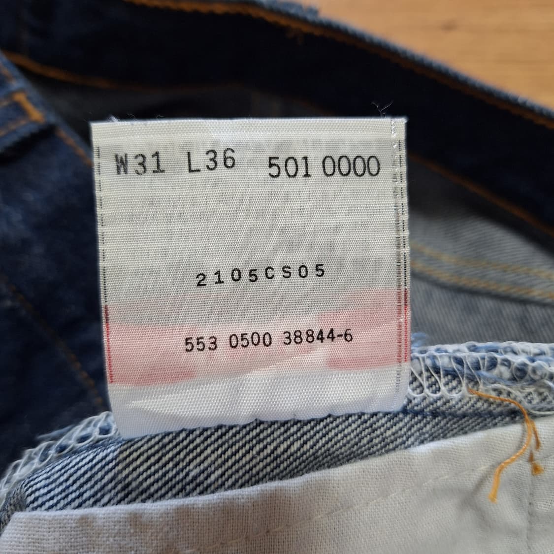 미제 빈티지 리바이스 501XX W31L36 상품이미지5