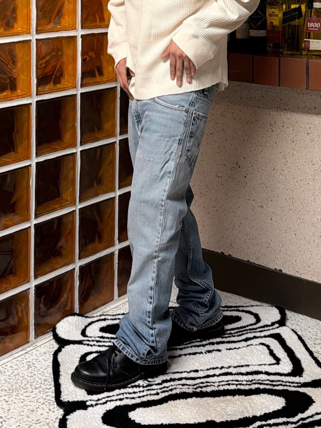 MADE IN USA 🇺🇸 00's 리바이스 517 부츠컷 블랭크탭 상품이미지2