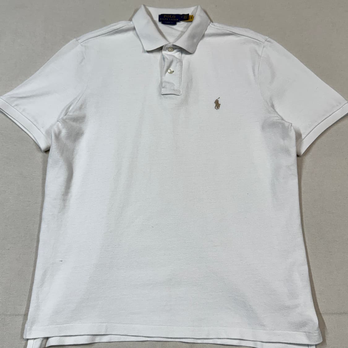 M) 폴로 랄프로렌 클래식핏 반팔 카라티 PK 신형 큐알탭 상품이미지2