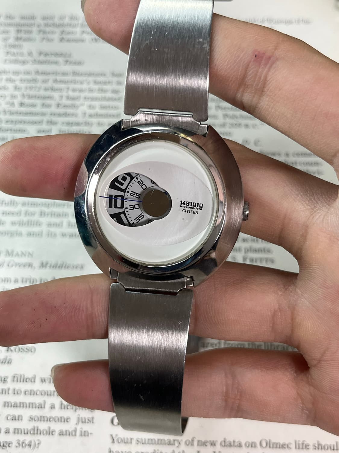 Vintage Citizen Jump Hour 상품이미지2