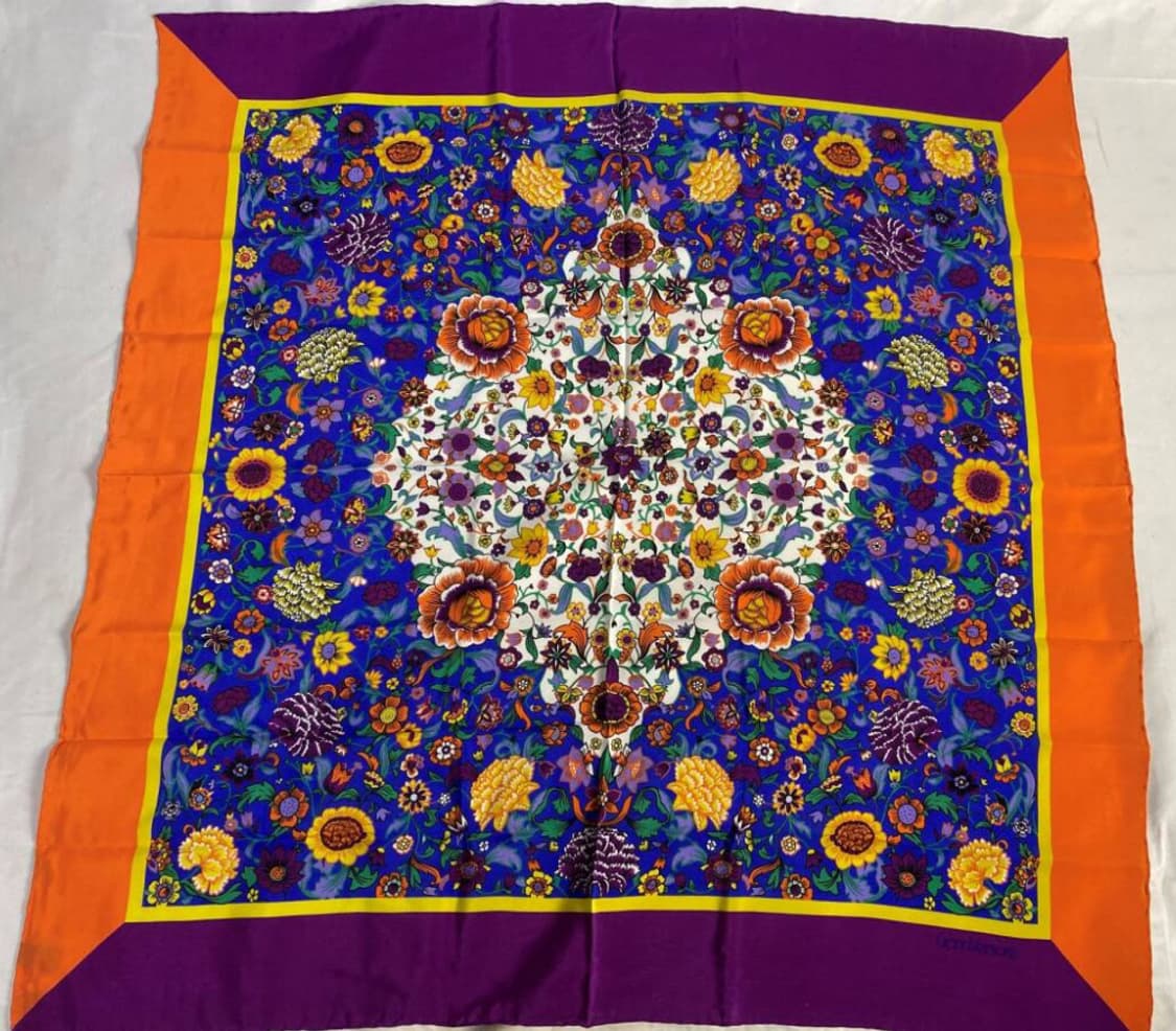 베르사체 실크 스카프 미사용 상품 상품이미지1