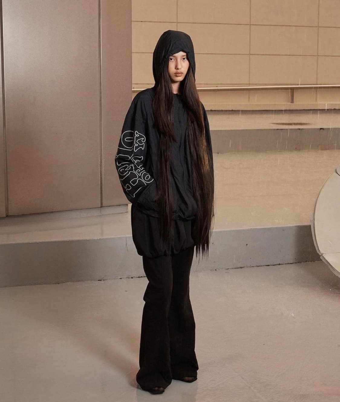 OPEN YY X HELLO KITTY WINDBREAKER JACKET 상품이미지3