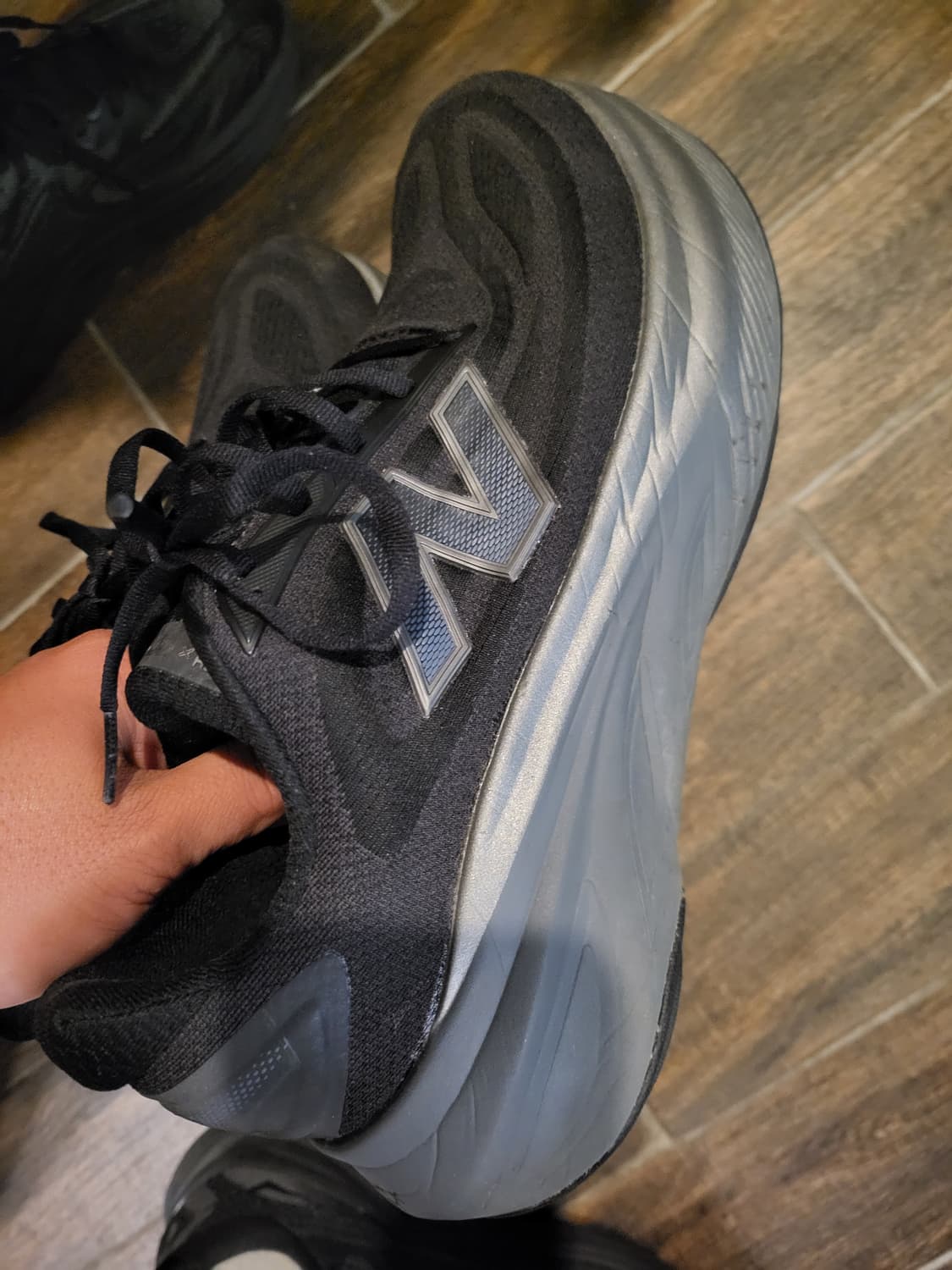 뉴발란스 블랙 운동화 남성용275 상품이미지6