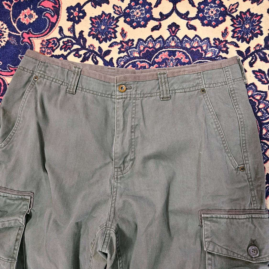 밀리터리 빈티지 무드 워크웨어 카고 팬츠 38size 상품이미지9