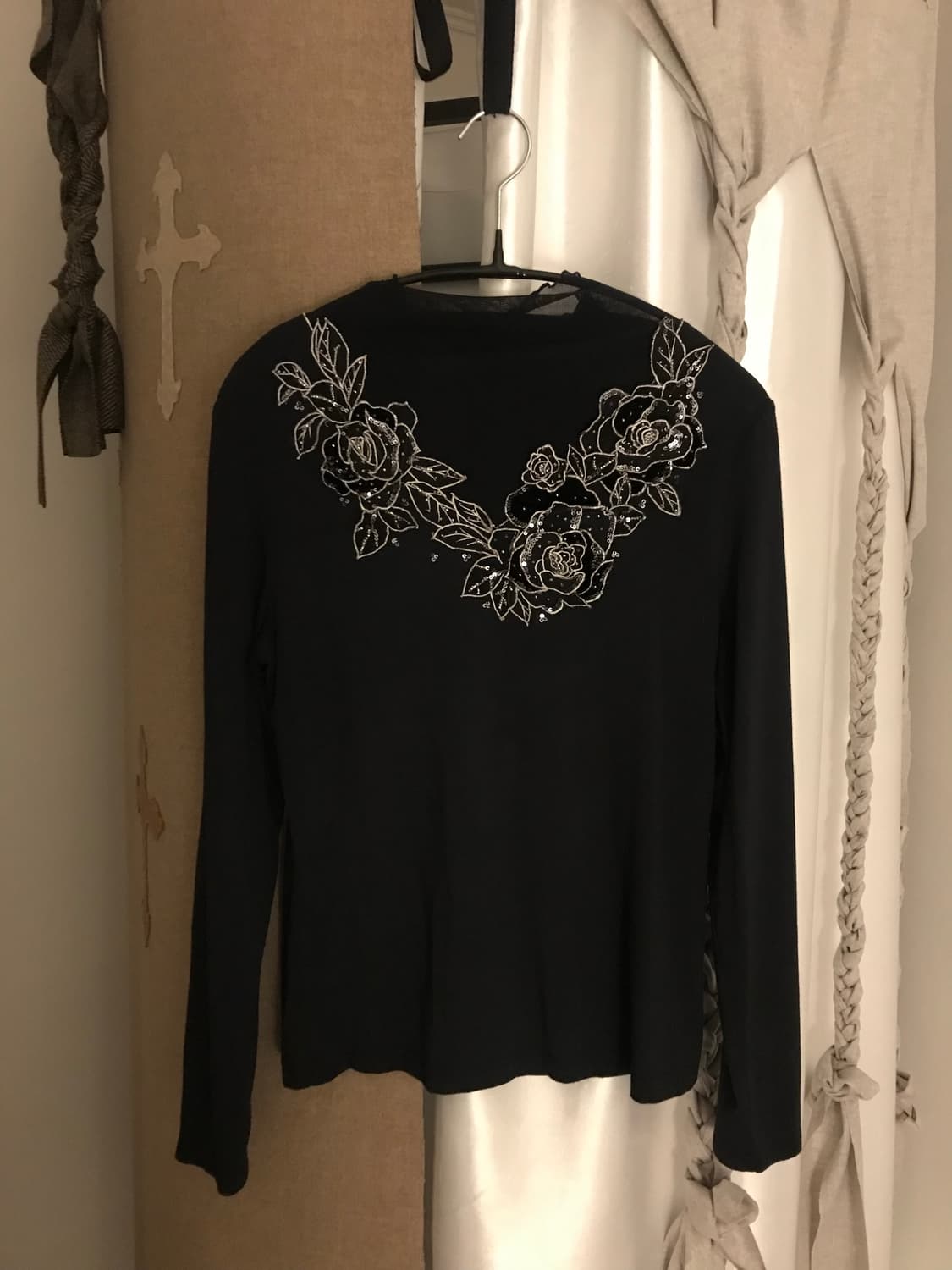 vintage pattern top 상품이미지5