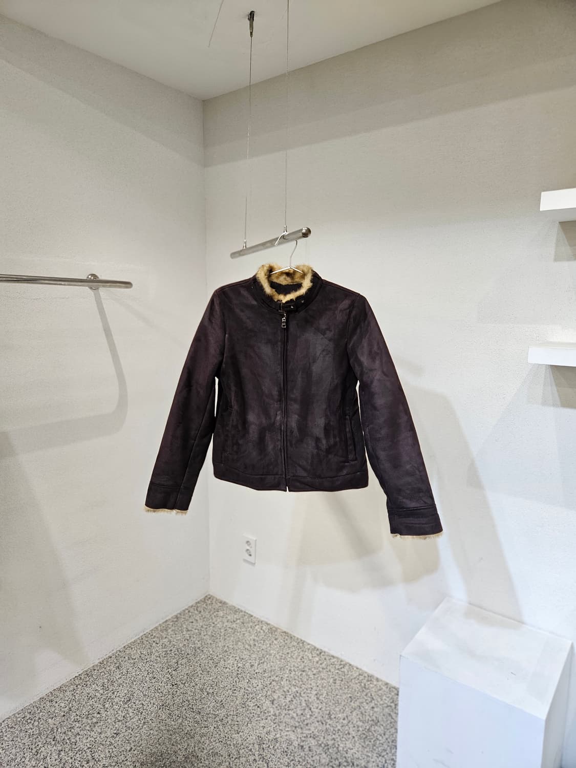 에드윈 스웨이드 무스탕 자켓 상품이미지1