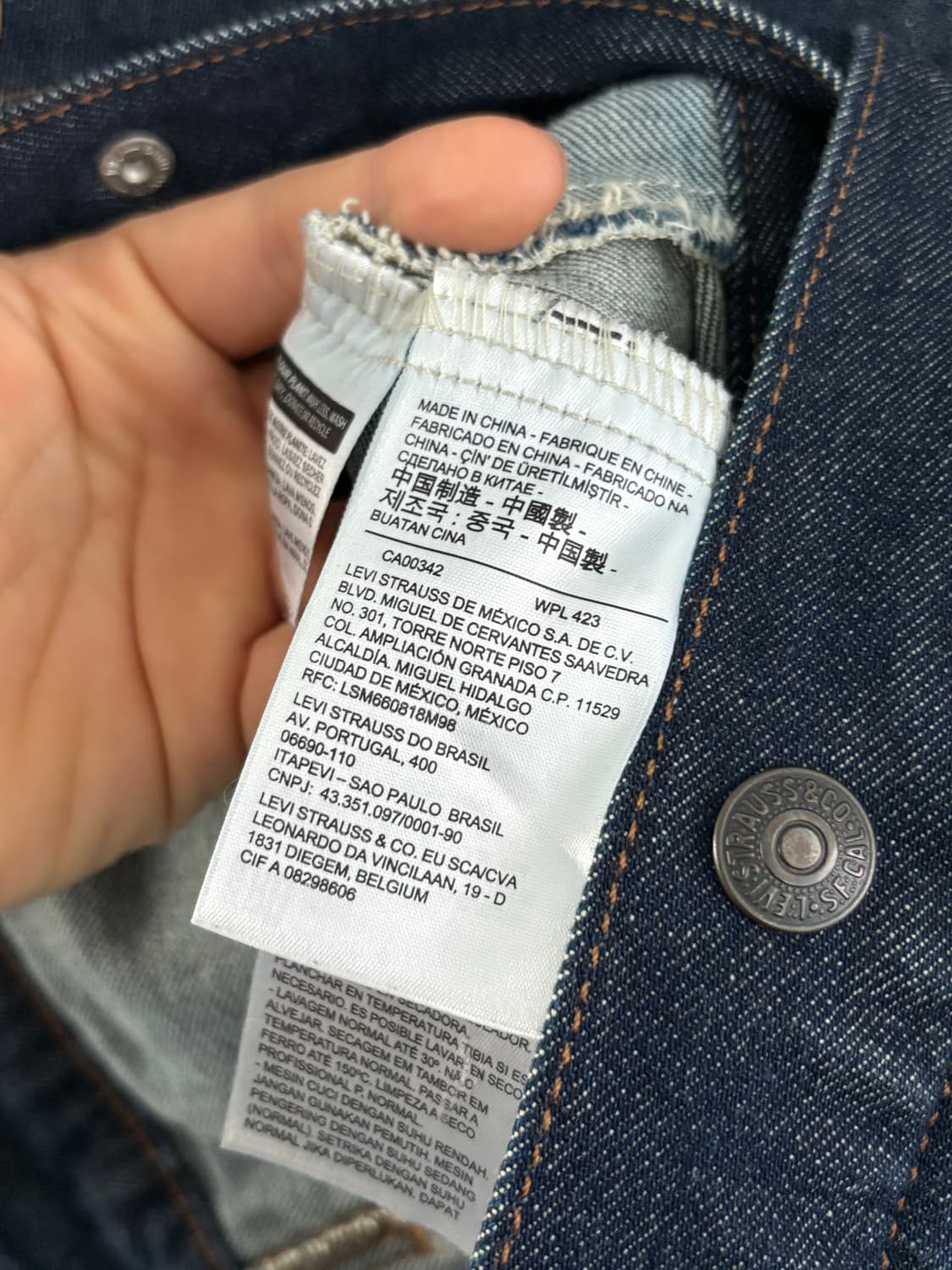 Levi's 리바이스 엔지니어드 데님 자켓 상품이미지7