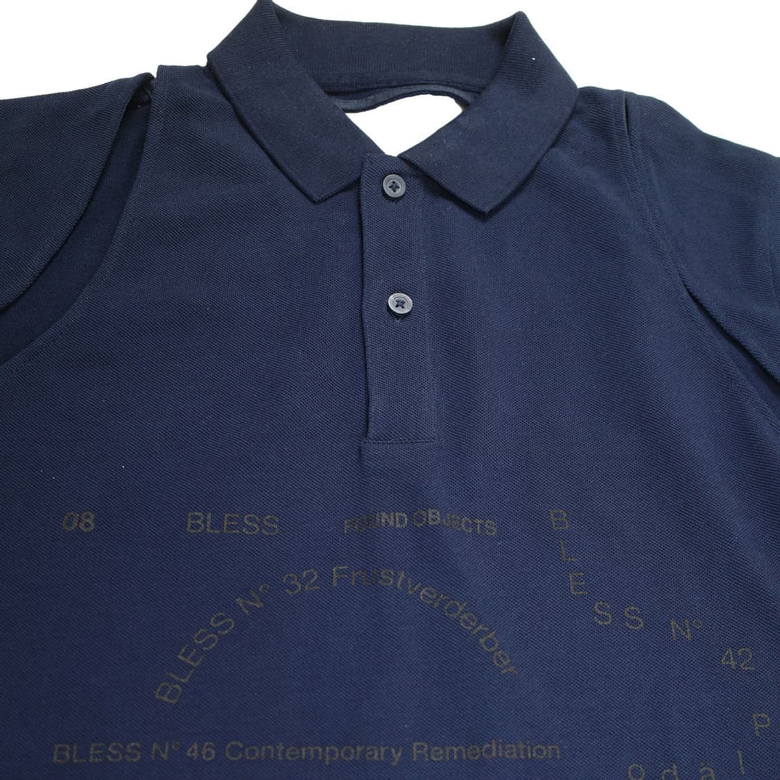 BLESS Nº68 Polo-oho / Navy Blue 상품이미지5