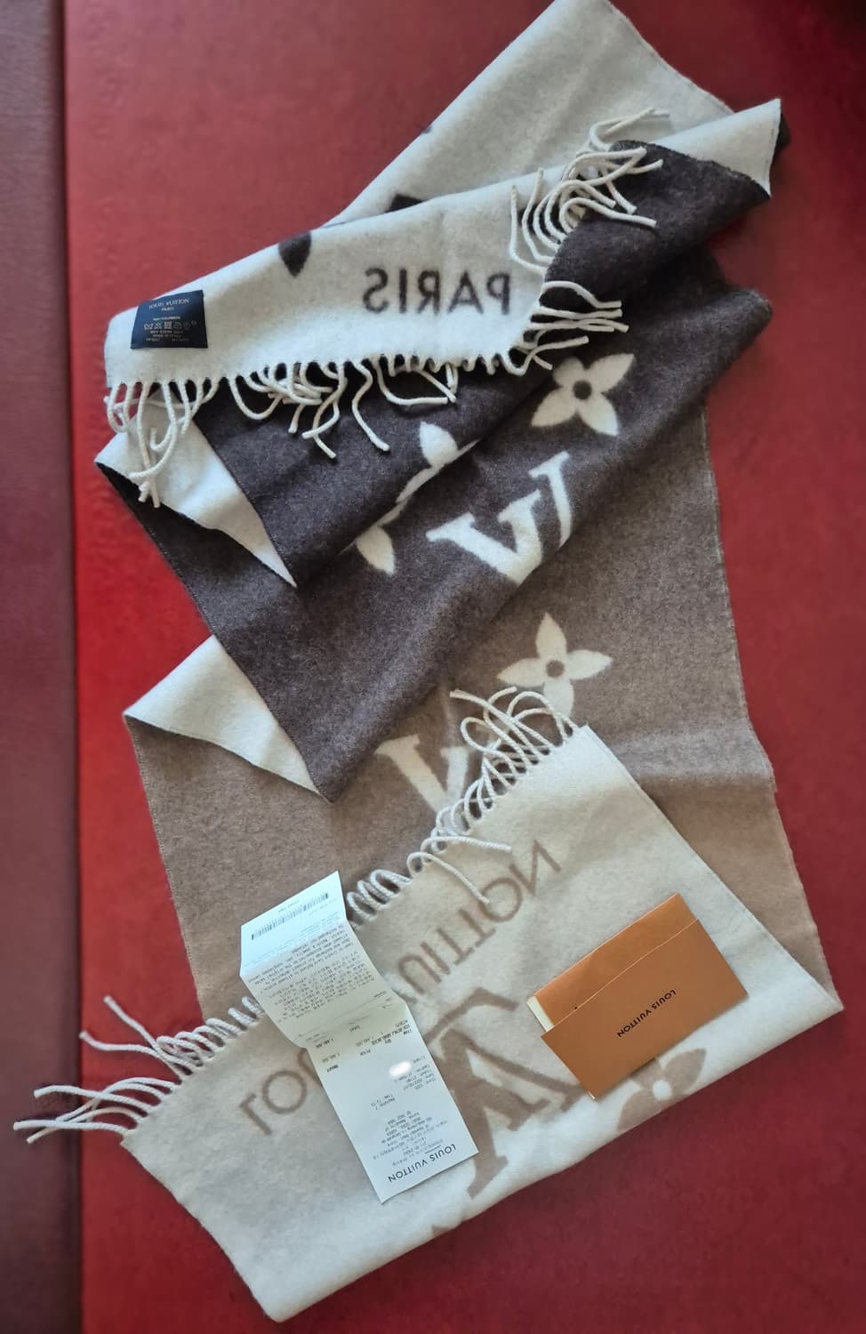 루이비통 레이캬비크 그라디언트 스카프 머플러 상품이미지9