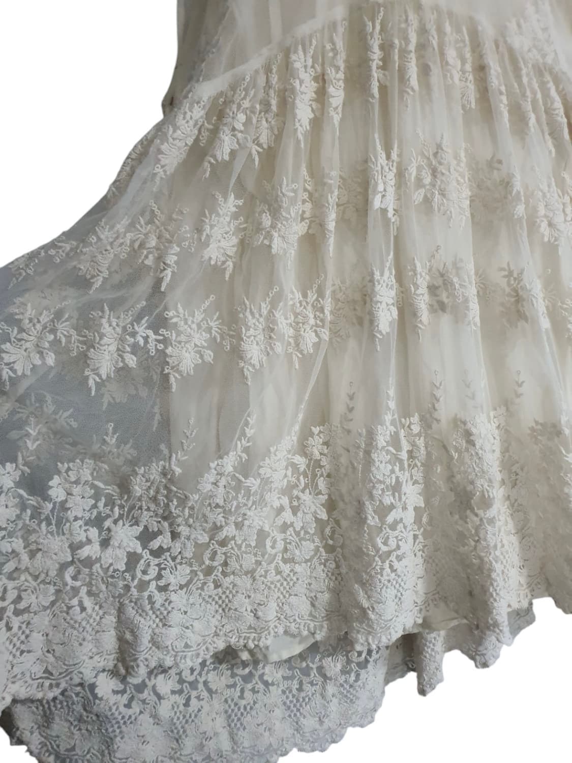 자라 레이스 롱 드레스 판매합니다. 상품이미지4