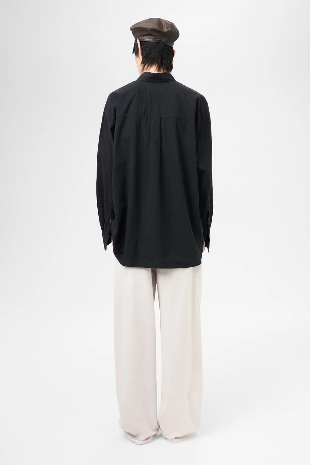 아워레가시 버로우드 BD 셔츠 블랙 보일 50사이즈 상품이미지4