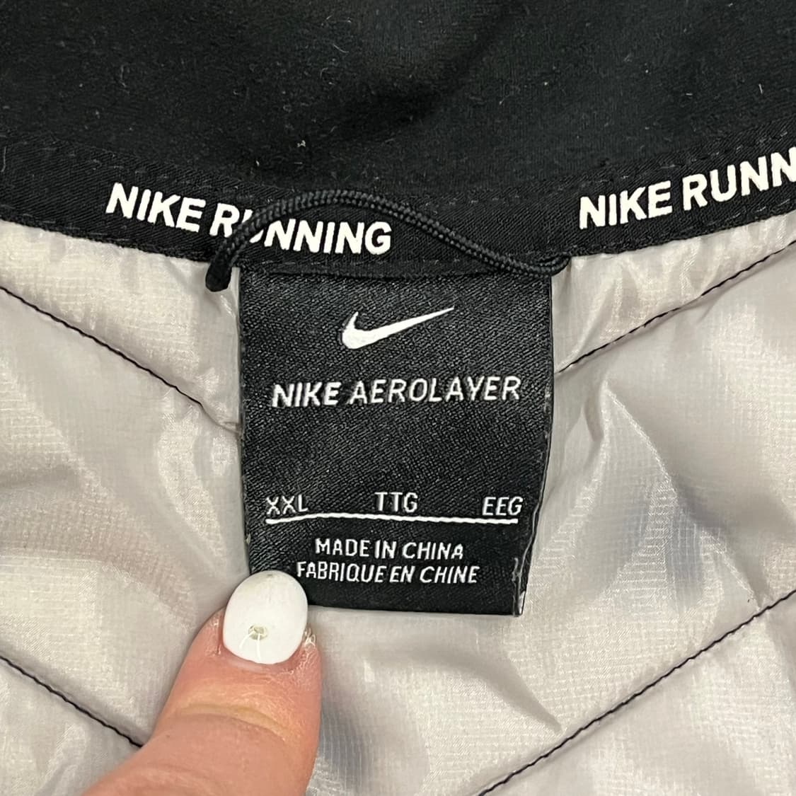 [정품/XXL] 나이키 블랙 패딩 조끼 b10 상품이미지4